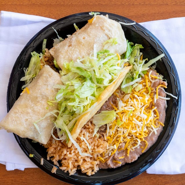 Shredded Beef Burrito.